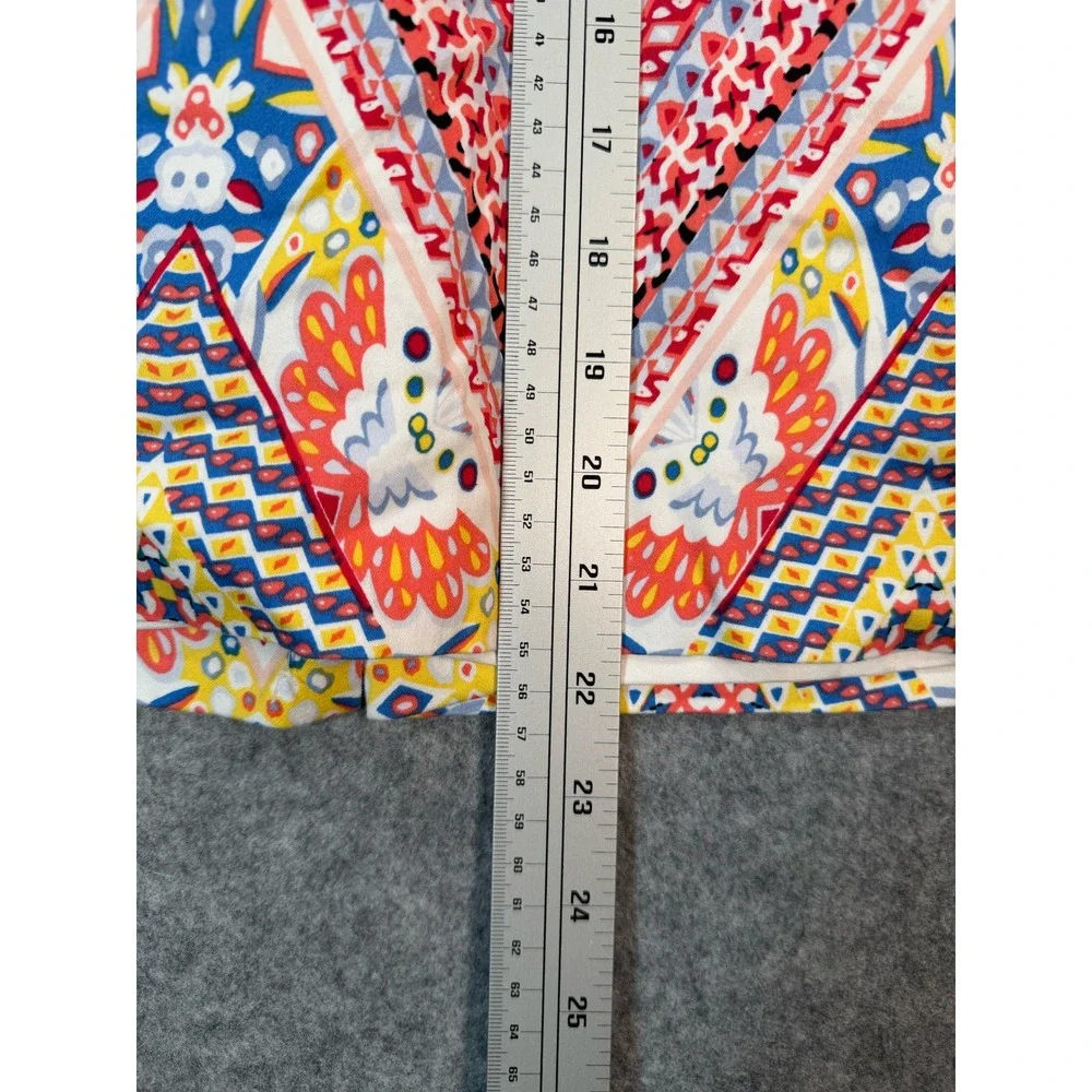 Antonio Melani Multi Color Geometric Print Pencil Skirt Size‎ 6 High Waist